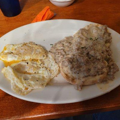 Biscuits and gravy