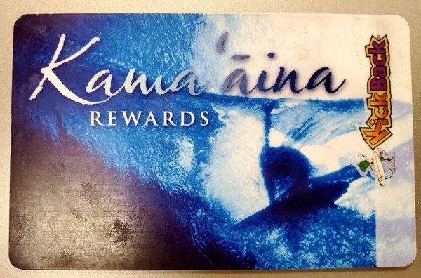 Don't forget to get a Kama'aina Card, that way you can get points for free gas, or cash discounts!