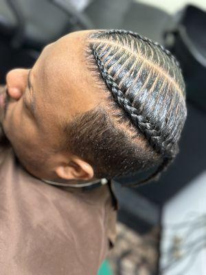 Two Stitch Braids Beautiful Finish !