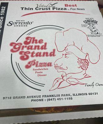 Grand stand pizza