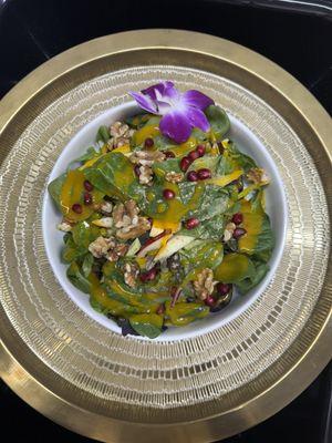 Mango Walnut Salad