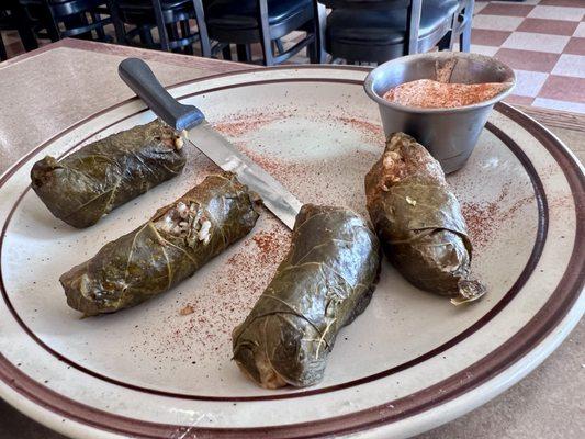 4 Piece Grape Leaves