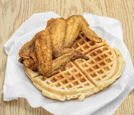 Chicken and waffles