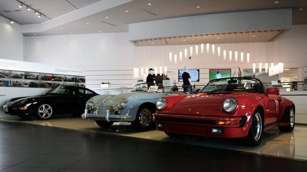 Porsche San Diego showroom