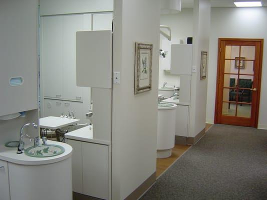 Hallway of our cosmetic dentistry in Bellevue