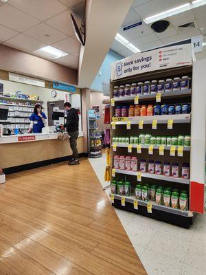 Pharmacy counter