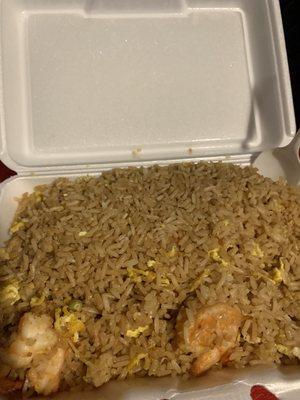 Shrimp fried rice