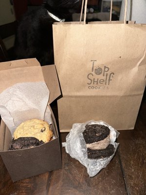 Box 6 cookies & ice cream cookie