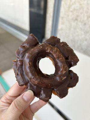 Chocolate Old Fashion Donut