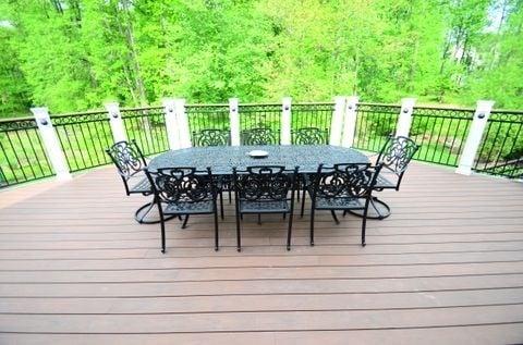 Low maintenance decking material