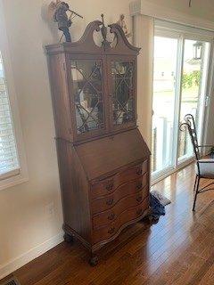 125 year old pristine secretary damaged in multiple places