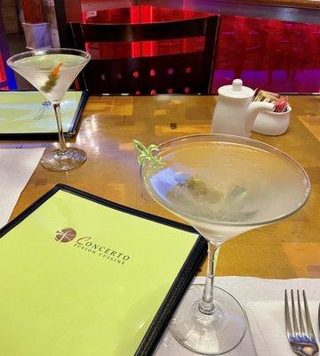 Tito's Martini, shaken, not stirred. FROSTY!