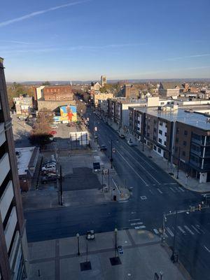 View from 6th floor.