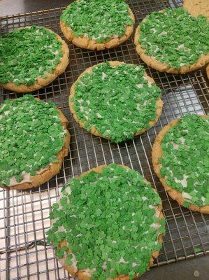 Shamrock Cookies