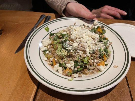 Farro salad.