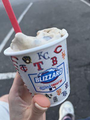 Peanut Butter Puppy Chow Blizzard Treat