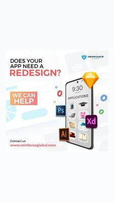 Does your App need Redesign? Reinforce Can help