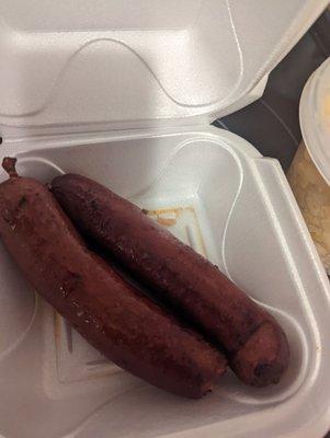 Smoked Sausage $2 a link