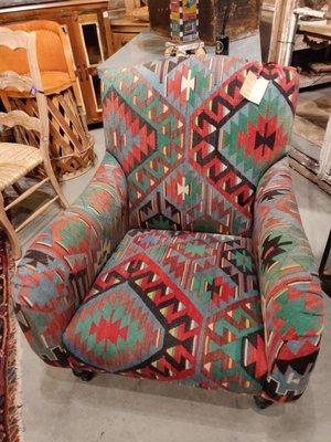 Kilim chair