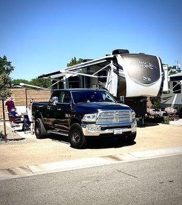 With Roger's Camper Trailers (Ryan's) help, I was able to tow my rig to Paso Robles for a great weekend of camping.