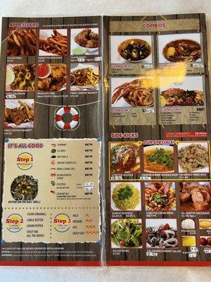 8/30/22 Menu