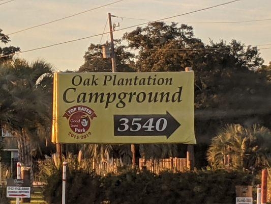 Oak Plantation Camp Ground