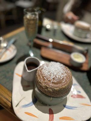 Chocolate soufflé