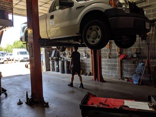 A thorough inspection of all vehicles is performed by technicians with a long list of certifications and many years of experience.