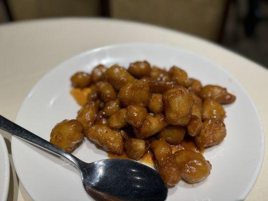 Orange chicken