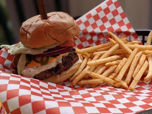 South of the border burger