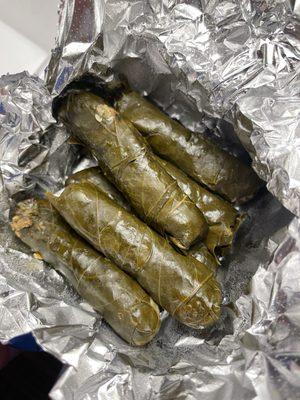 Grape leaves appetizer