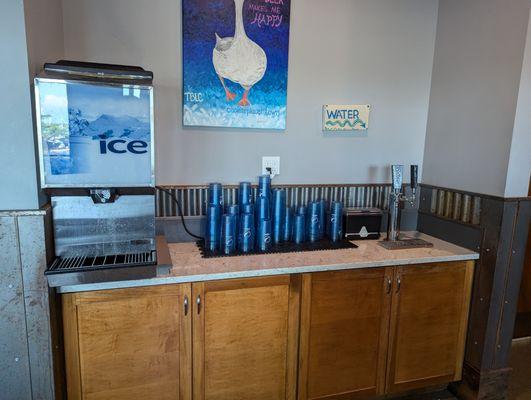 Water Station in the Bar