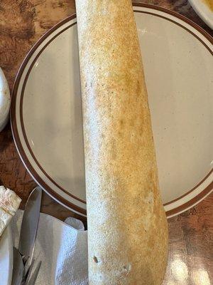 Dosa with or without stuffed potato