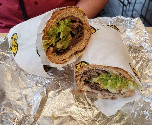 Make-Your-Own featuring Roast Beef and Avocado at Which Wich Rocky Mount