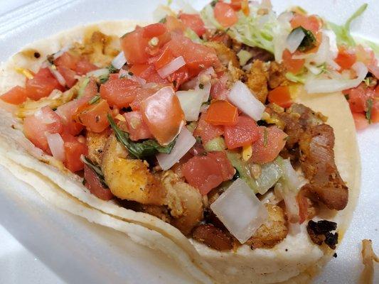 Chicken taco