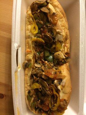 The veggie Philly