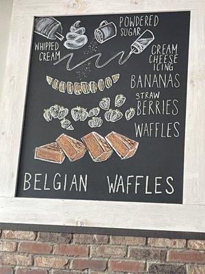 Waffles too!