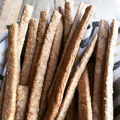 Sesame Seed Sourdough Sticks