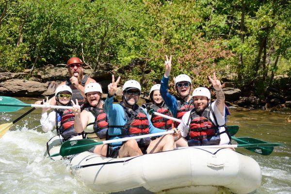 White water rafting