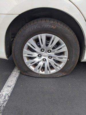 Flat tire