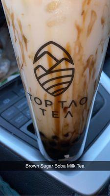 Brown Sugar Boba with Milk