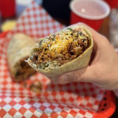 Carnitas burrito