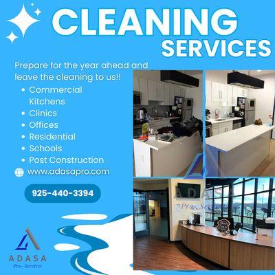 Home and Office recurring cleaning!