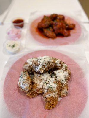 crispy honey butter wings