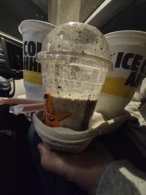 This is their shake without whipped cream. Paid $5.29 for this!