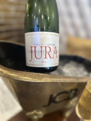 Excellent champagne Jura