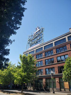 Photo spot/angle of sign next to Japanese American Historical Plaza