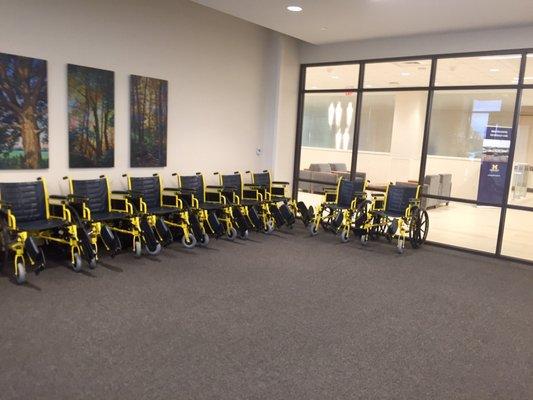 These wheelchairs are nice....tempting but I don't have a pickup truck...lol