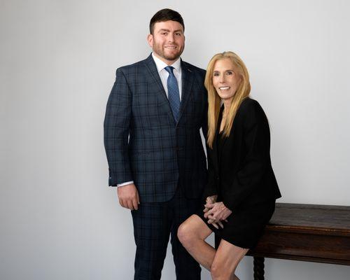 Managing Attorney Jill Kolodner and Operations Manager/Attorney Hunter Duke