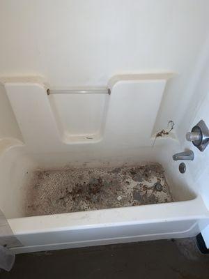 They decided to use my tub, sink and mop sink for the sewage water from the shop vacs and tubs.